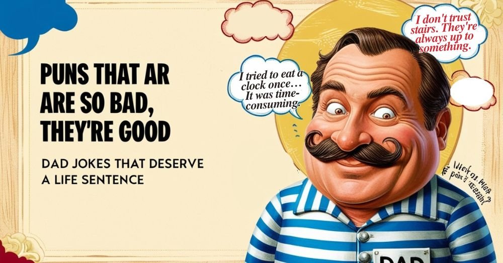 Dad Jokes That Deserve a Life Sentence