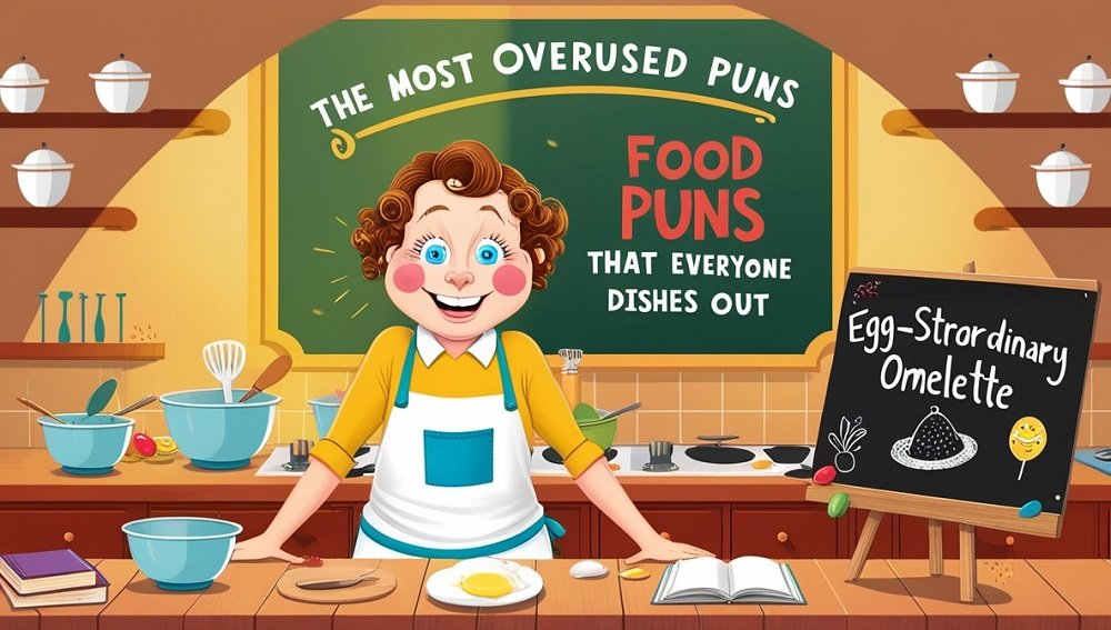 Food Puns That Everyone Dishes Out,  The Most Overused Puns in Jokes