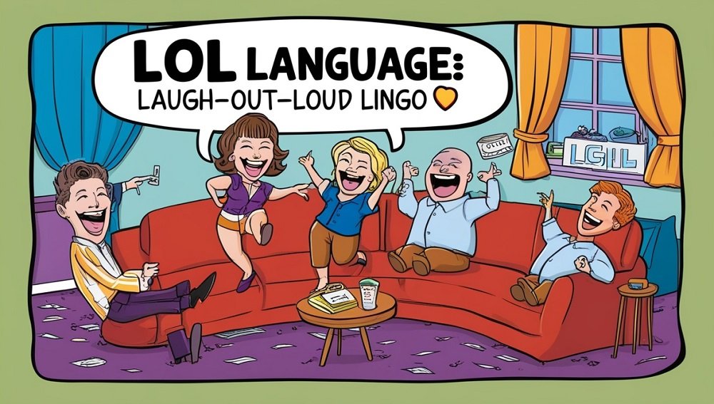 LOL Language Laugh-Out-Loud Lingo, Internet Slang Puns