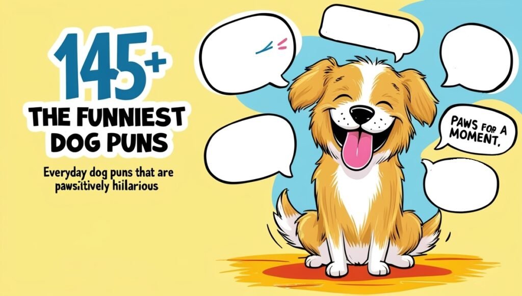 Everyday Dog Puns That Are Pawsitively Hilarious, The Funniest Dog Puns