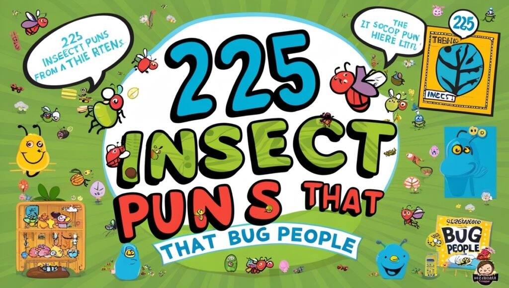 225 Insect Puns That Bug People 1