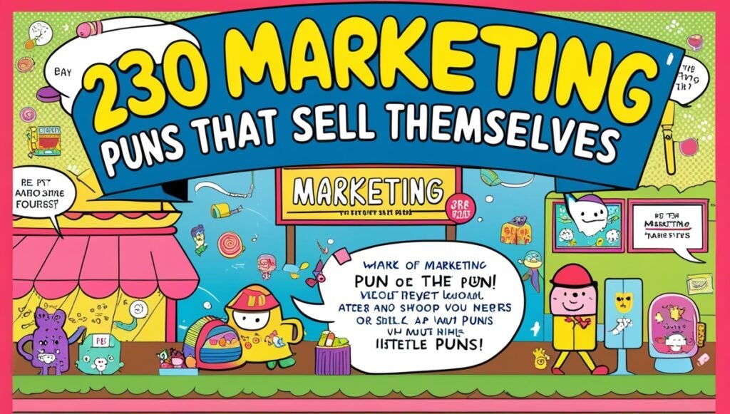 230 Marketing Puns That Sell Themselves 1