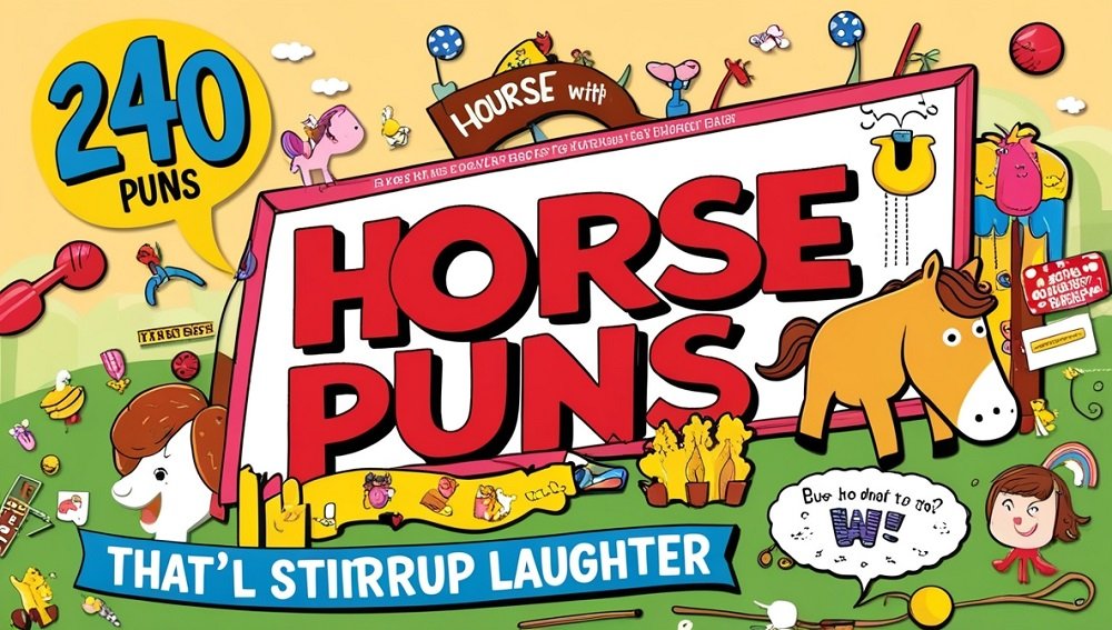 240 Horse Puns That’ll Stirrup Laughter 1