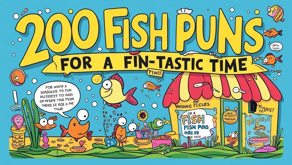 200 Fish Puns for a Fin-tastic Time 1