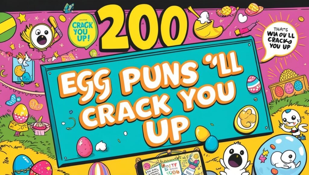 200 Egg Puns That’ll Crack You Up 1