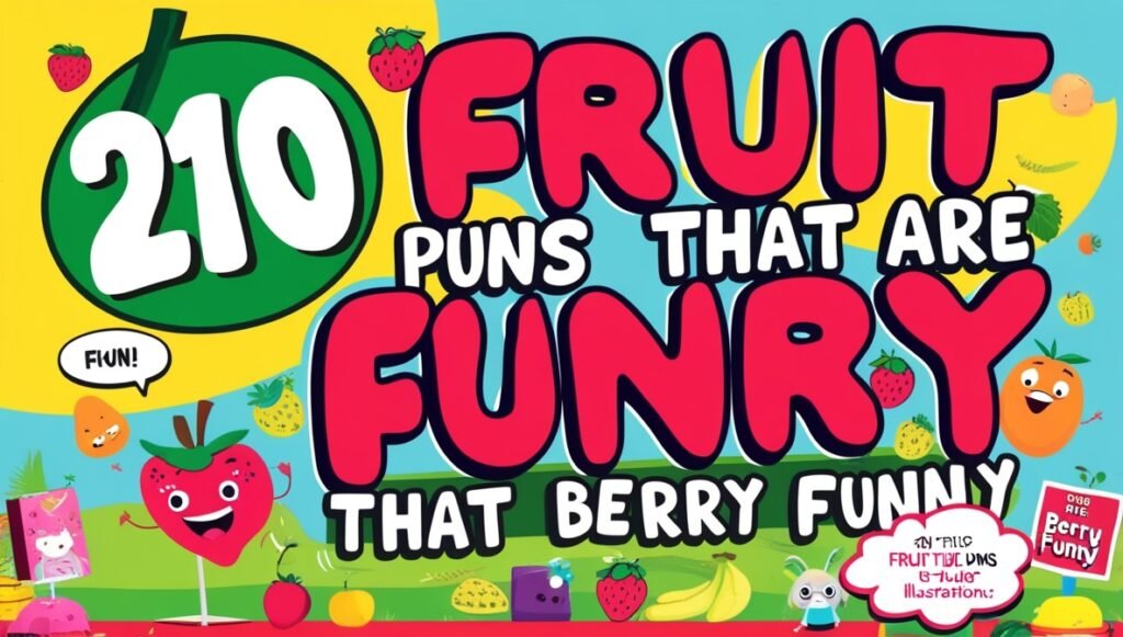 210 Fruit Puns That Are Berry Funny 1
