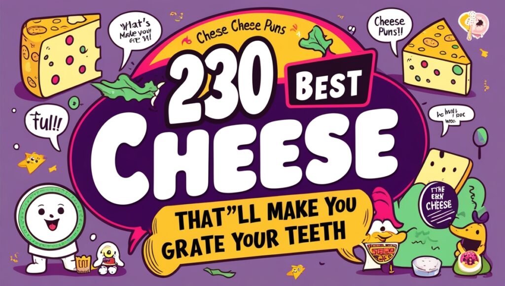 230 Best Cheese Puns That’ll Make You Grate Your Teeth 1