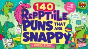 Read more about the article 140 Reptile Puns That Are Snappy