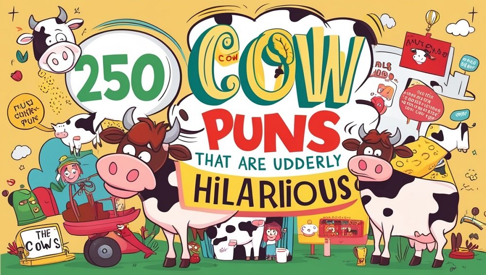 250 Cow Puns That Are Udderly Hilarious 2