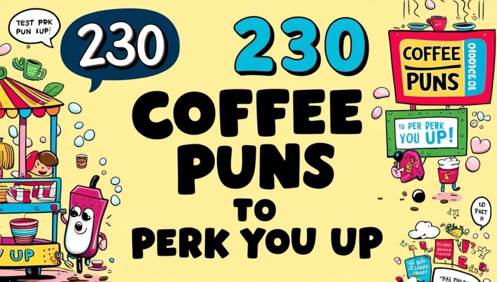 230 Coffee Puns to Perk You Up 2