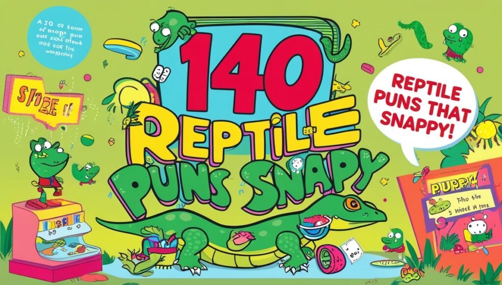 140 Reptile Puns That Are Snappy 2