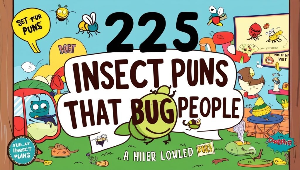 225 Insect Puns That Bug People 2