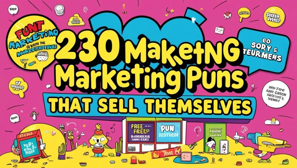 230 Marketing Puns That Sell Themselves 2
