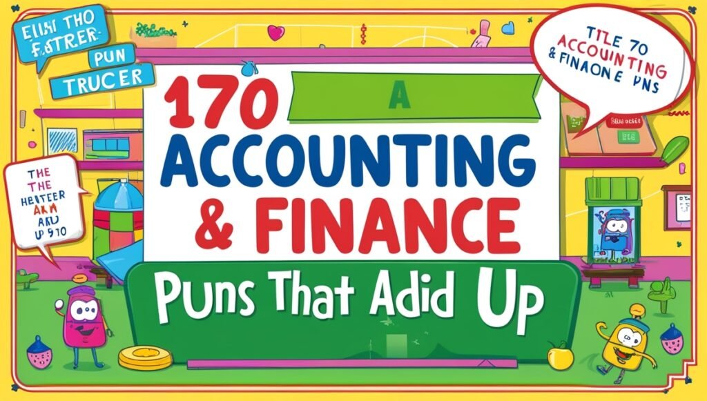 170 Accounting & Finance Puns That Add Up 2
