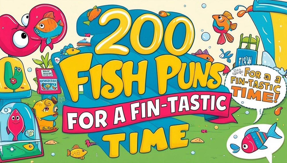200 Fish Puns for a Fin-tastic Time 2