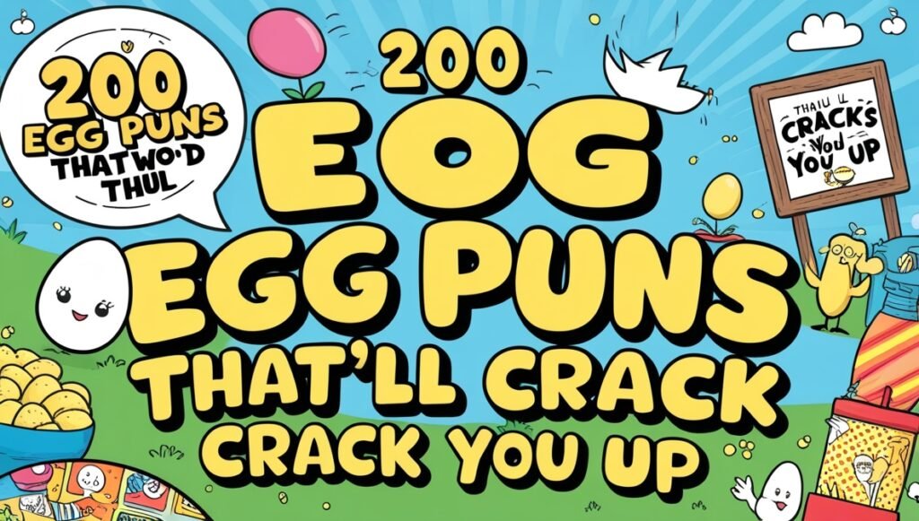 200 Egg Puns That’ll Crack You Up 2