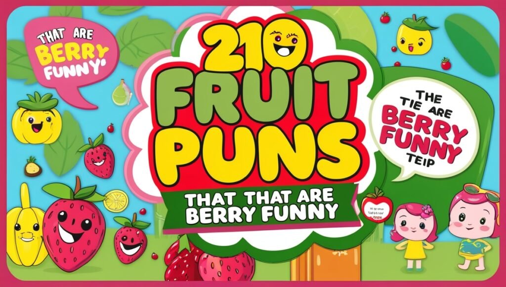 210 Fruit Puns That Are Berry Funny 2