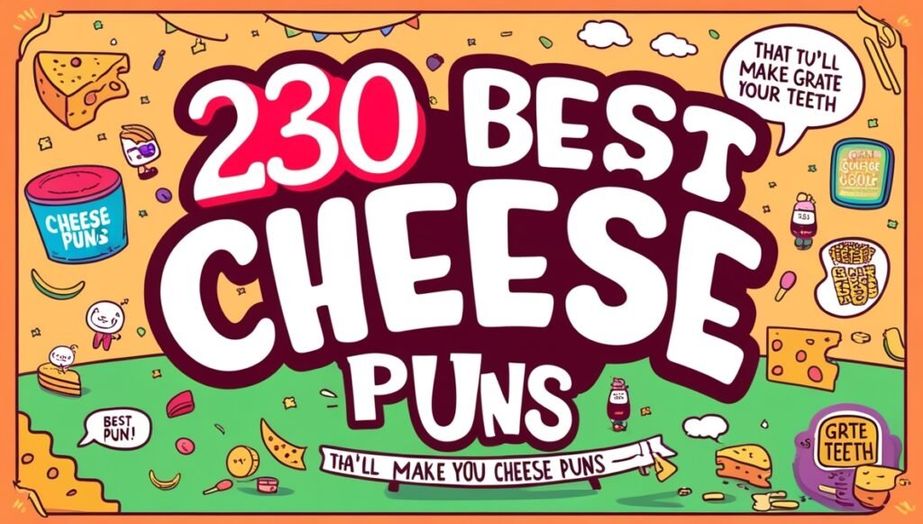 230 Best Cheese Puns That’ll Make You Grate Your Teeth 2