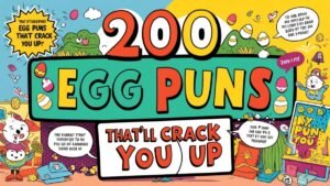 Read more about the article 200 Egg Puns That’ll Crack You Up
