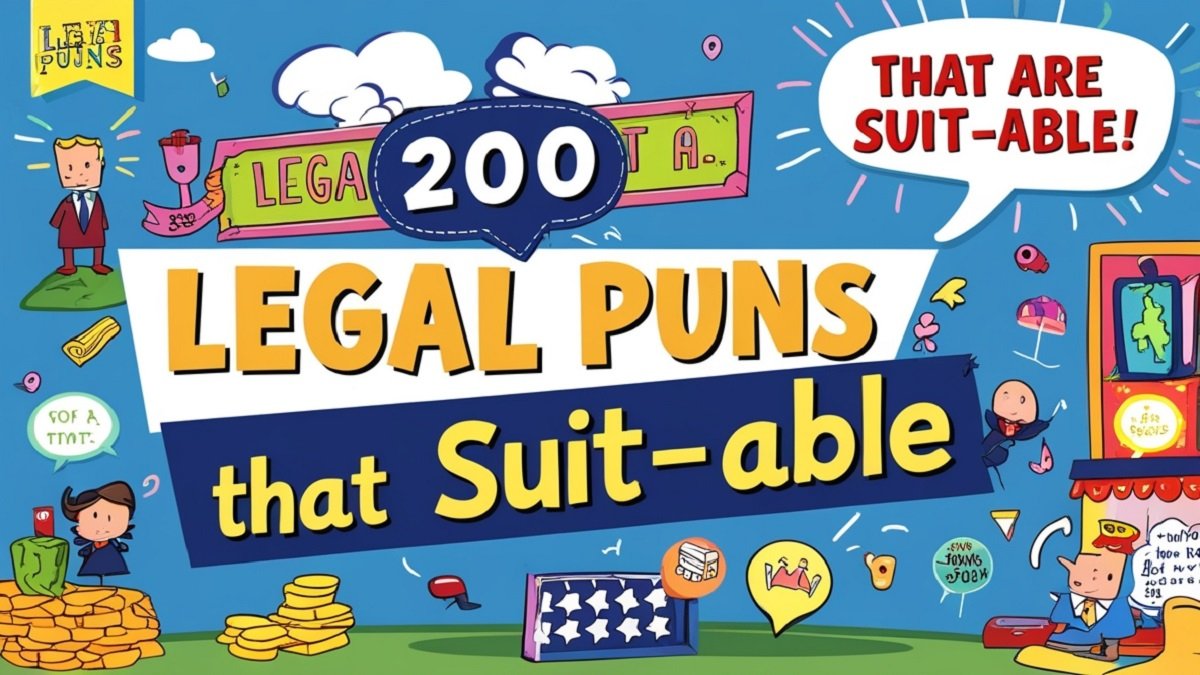 Read more about the article 200 Legal Puns That Are Suit-able