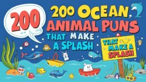 Read more about the article 200 Ocean Animal Puns That Make a Splash