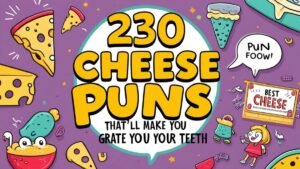 Read more about the article 230 Best Cheese Puns That’ll Make You Grate Your Teeth