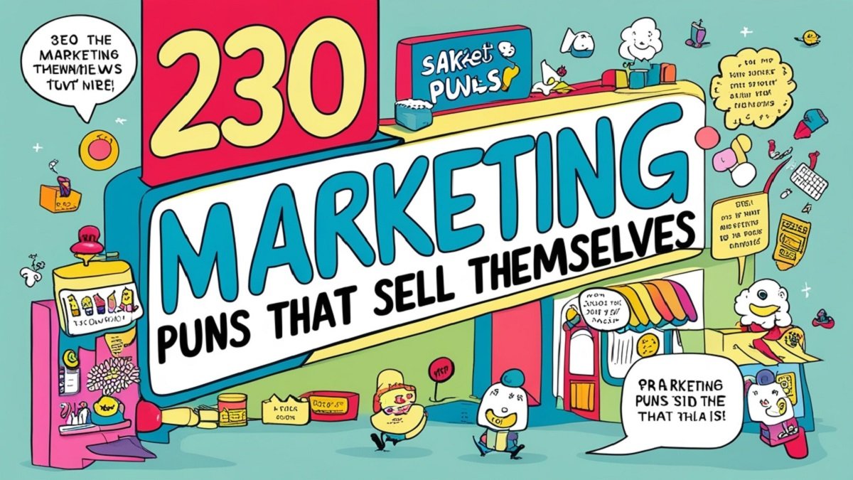 Read more about the article 230 Marketing Puns That Sell Themselves