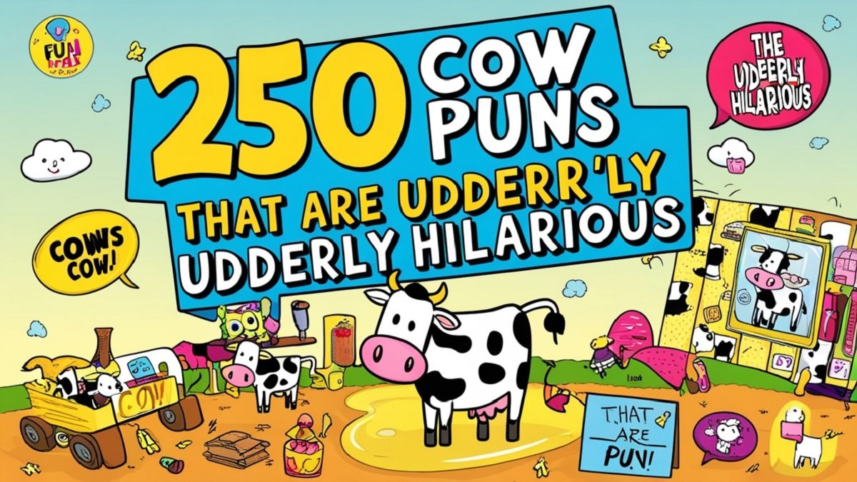Read more about the article 250 Cow Puns That Are Udderly Hilarious