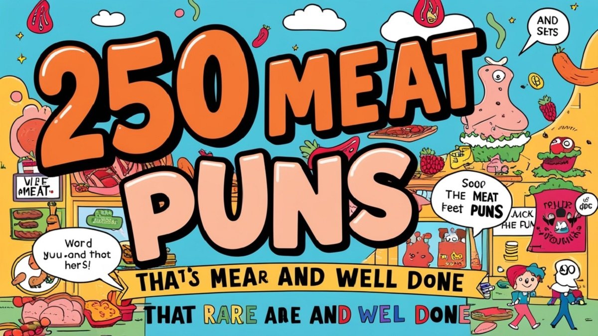 You are currently viewing 250 Meat Puns That Are Rare and Well Done
