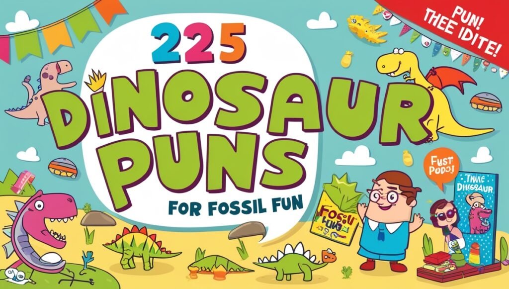 225 Dinosaur Puns for Fossil Fun 1