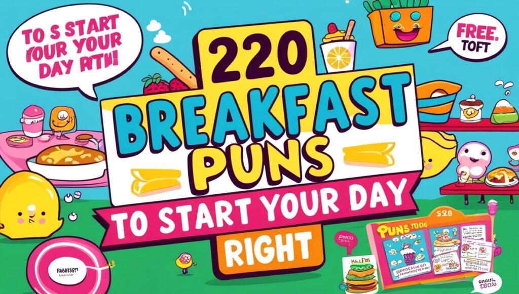 220 Breakfast Puns to Start Your Day Right 1