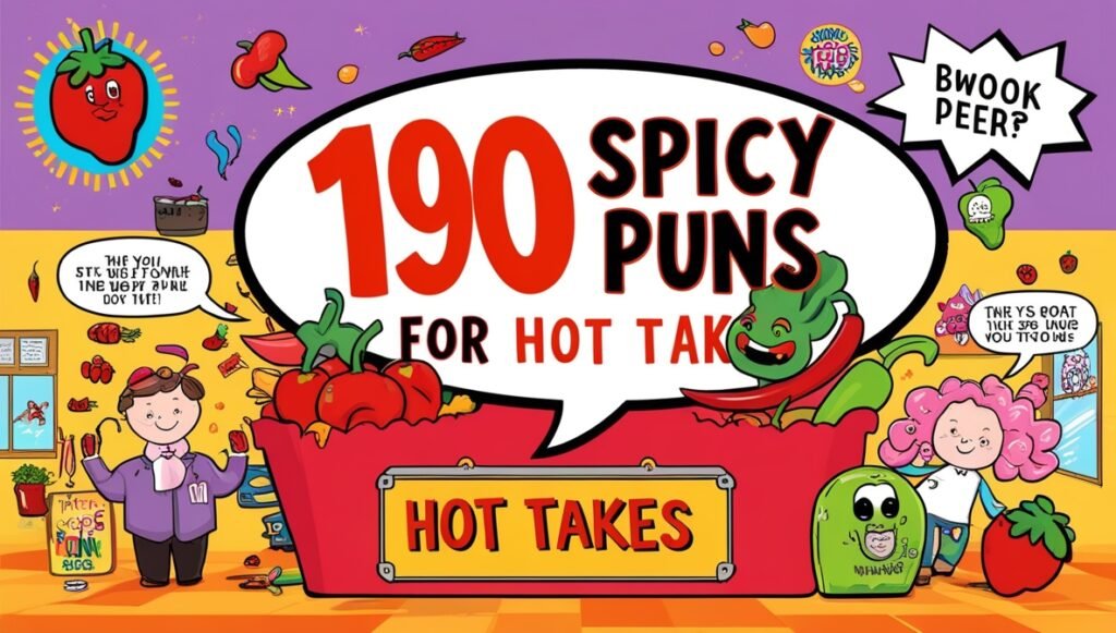 190 Spicy Puns for Hot Takes 1