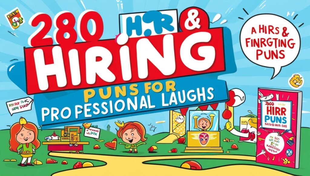 280 HR & Hiring Puns for Professional Laughs 1