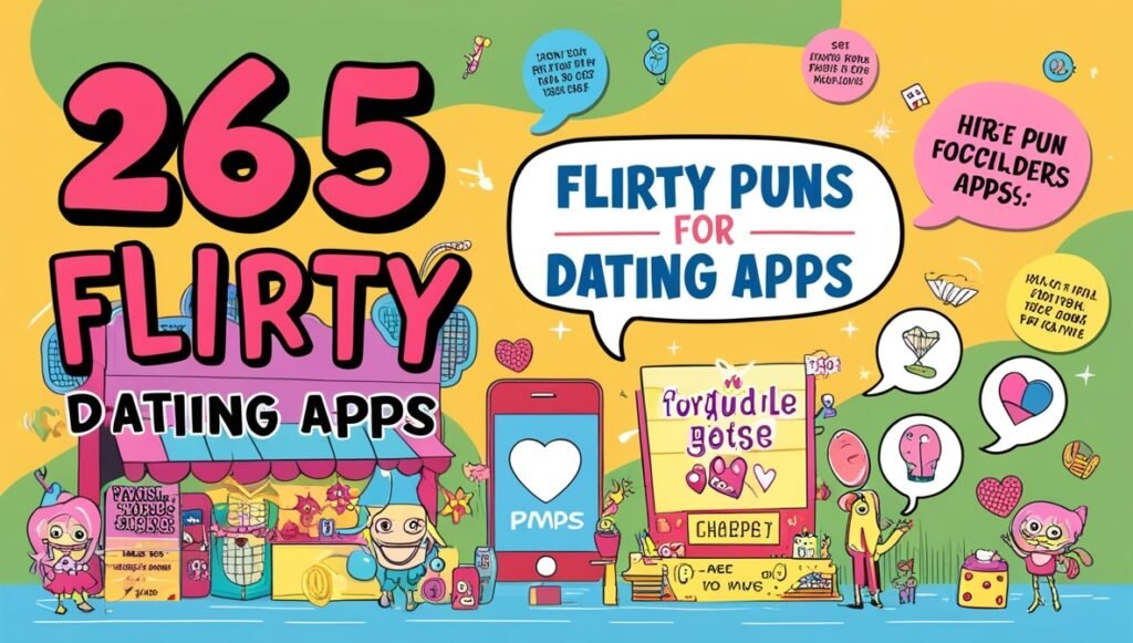 265 Flirty Puns for Dating Apps 1
