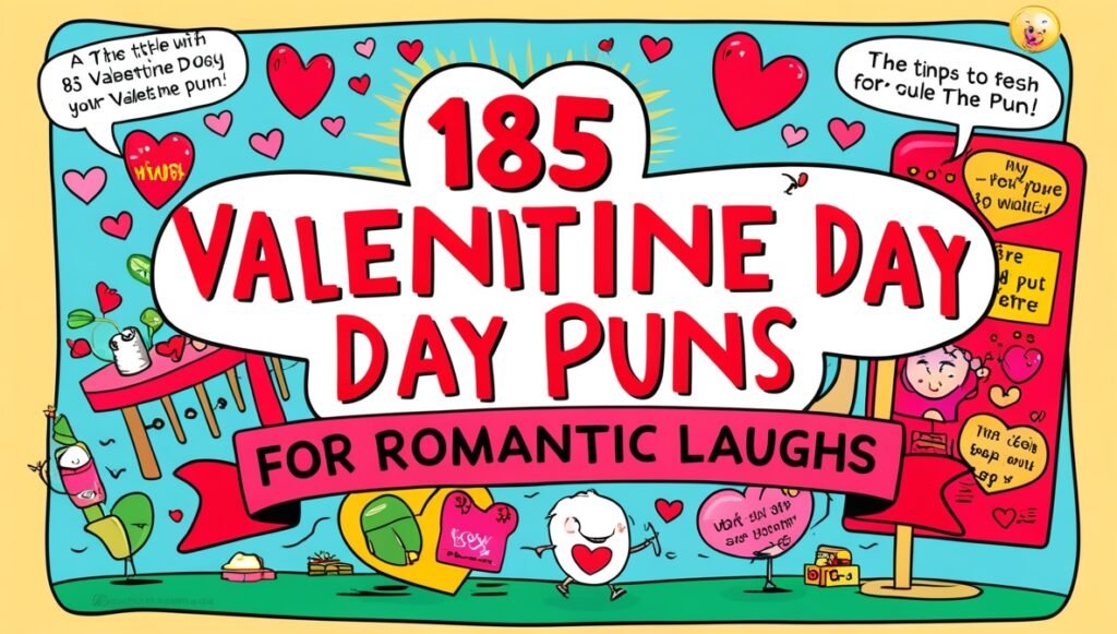 185 Valentine Day Puns for Romantic Laughs 1
