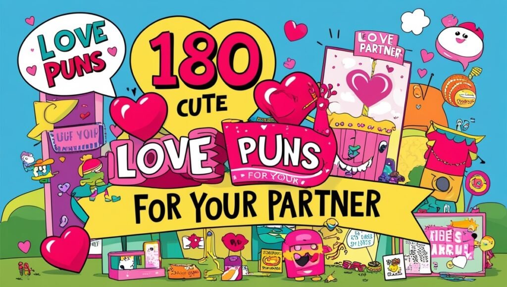180 Cute Love Puns for Your Partner 1