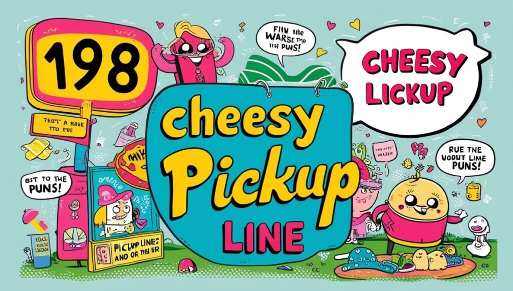 198 Cheesy Pickup Line Puns 1
