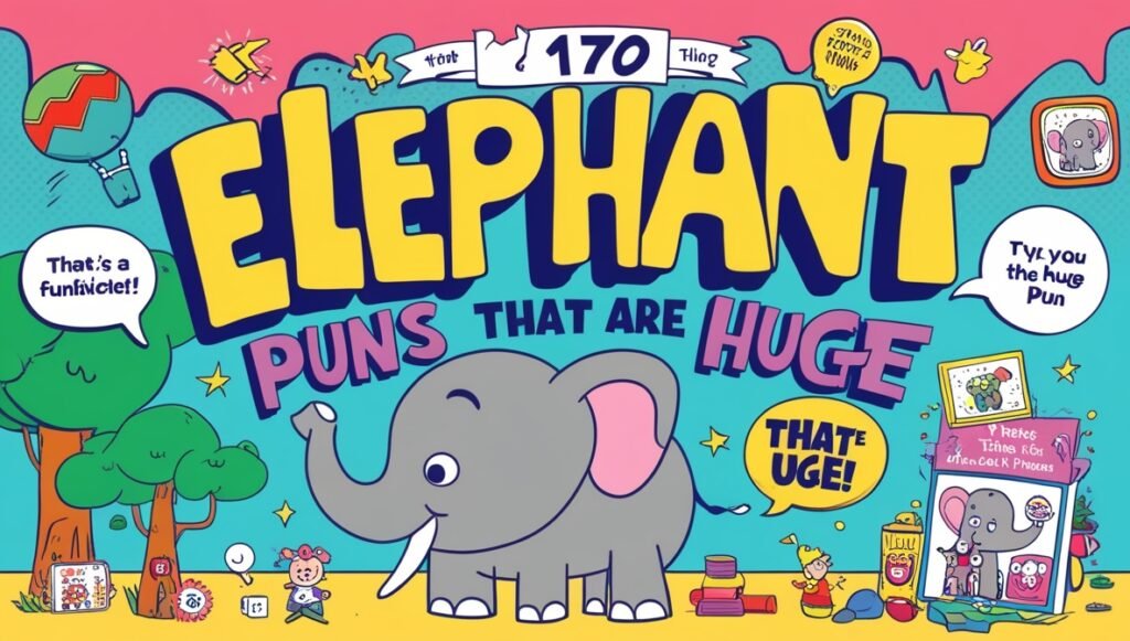 170 Elephant Puns That Are Huge 1