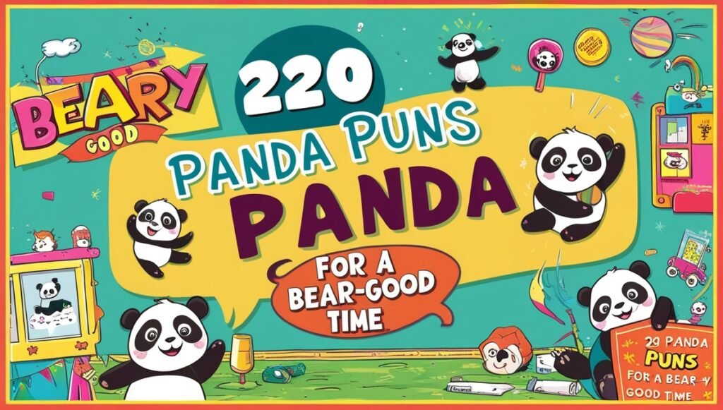 220 Panda Puns for a Bear-y Good Time 1