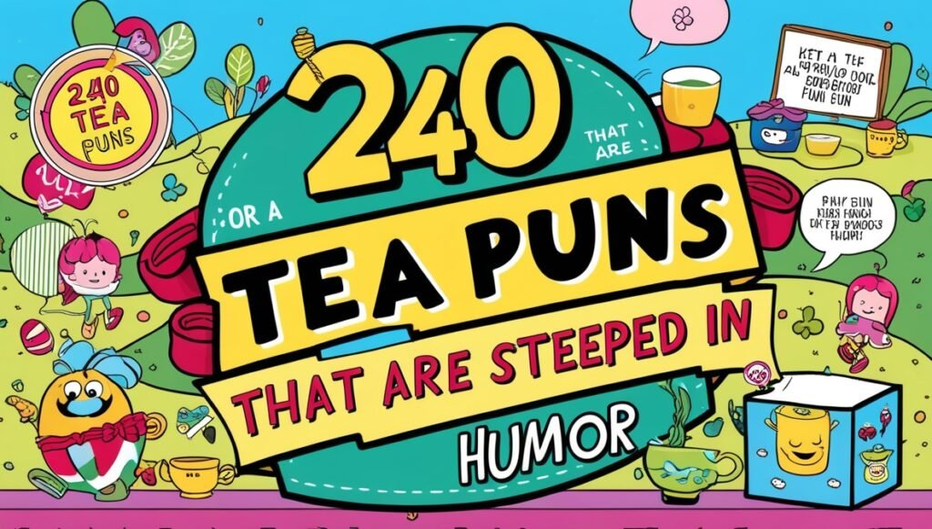 240 Tea Puns That Are Steeped in Humor 1