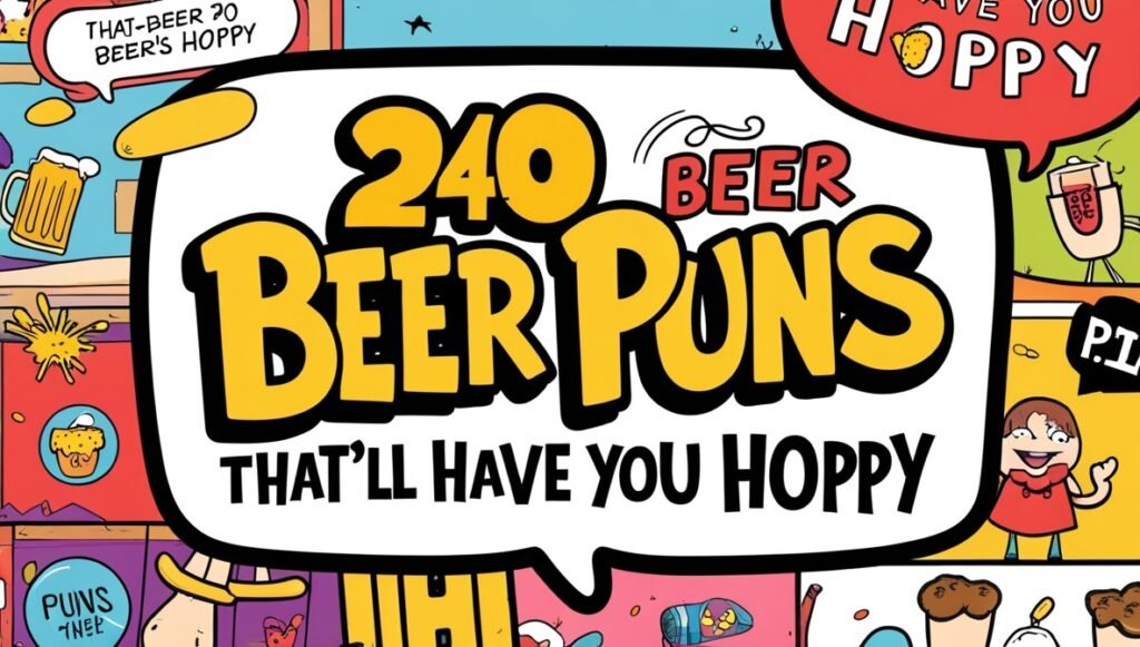 240 Beer Puns That’ll Have You Hoppy 1