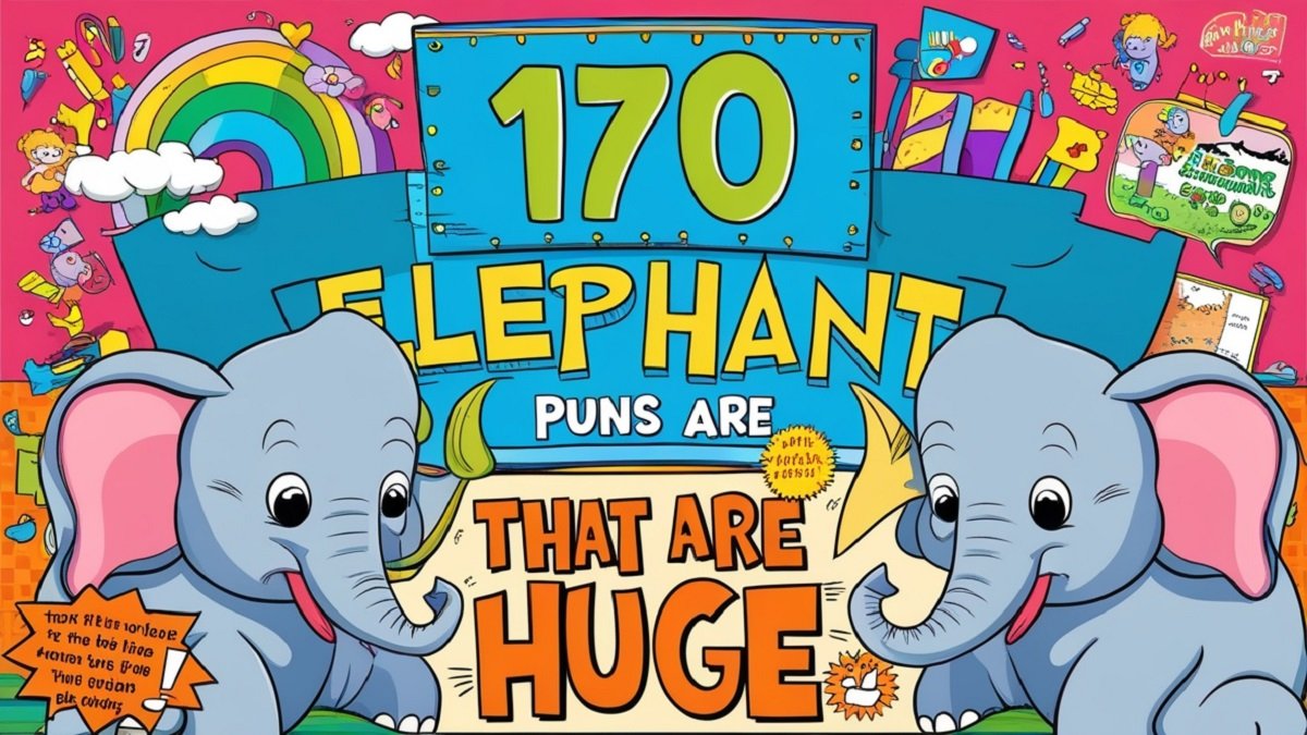 You are currently viewing 170 Elephant Puns That Are Huge