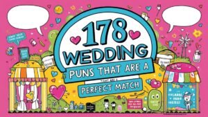 Read more about the article 178 Wedding Puns That Are a Perfect Match
