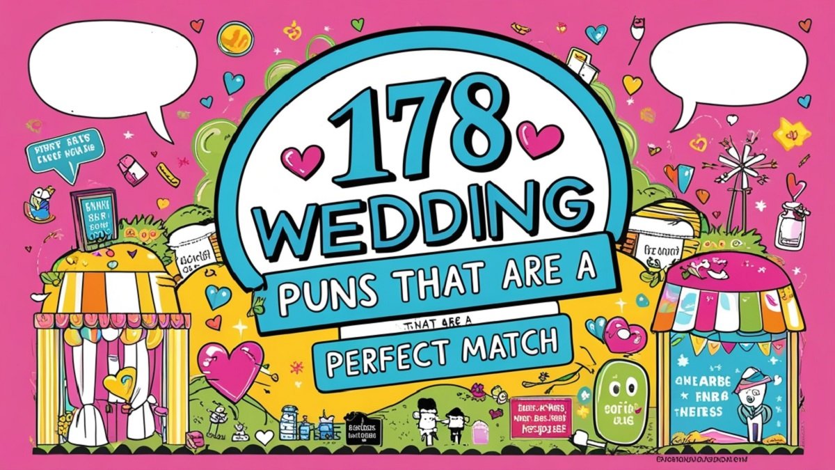 You are currently viewing 178 Wedding Puns That Are a Perfect Match