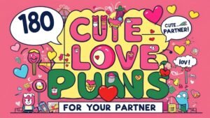 Read more about the article 180 Cute Love Puns for Your Partner