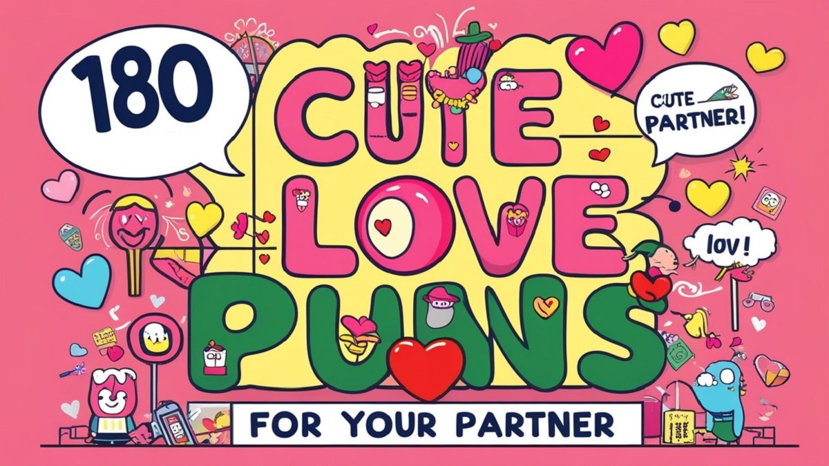 You are currently viewing 180 Cute Love Puns for Your Partner