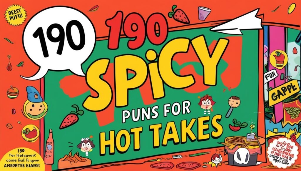 190 Spicy Puns for Hot Takes 2