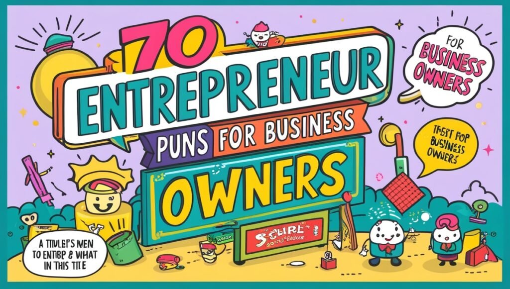 170 Entrepreneur Puns for Business Owners 2