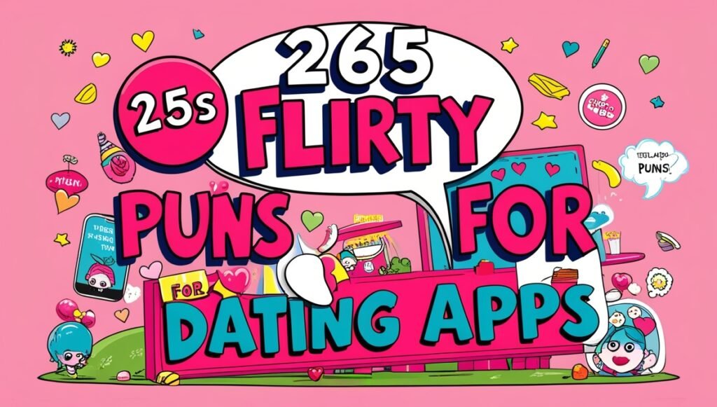 265 Flirty Puns for Dating Apps 2