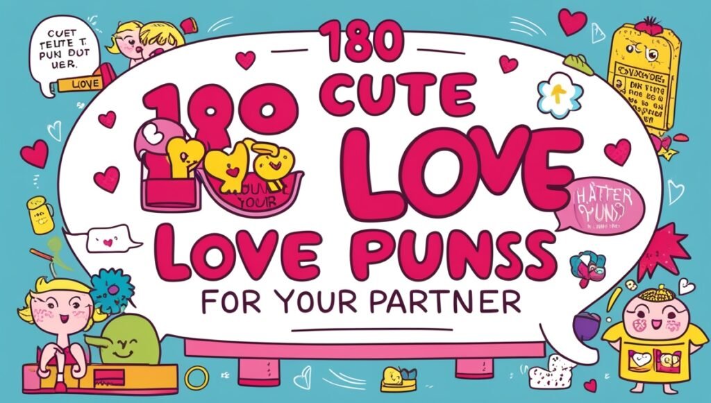 180 Cute Love Puns for Your Partner 2